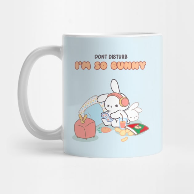 Ready for Bunny Gaming Fun: 'Don't Disturb, I'm So Bunny! by LoppiTokki